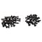 Prime-Line Door Hinge Commercial UL Adjust Self-Close, 4 in. w/ Square & 5/8 in. Corners, Matte Black 3 Pack U 1159083 - alternate 2
